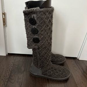 UGG Australia - Lattice Cardy - Boots - Gray - Women's - 7